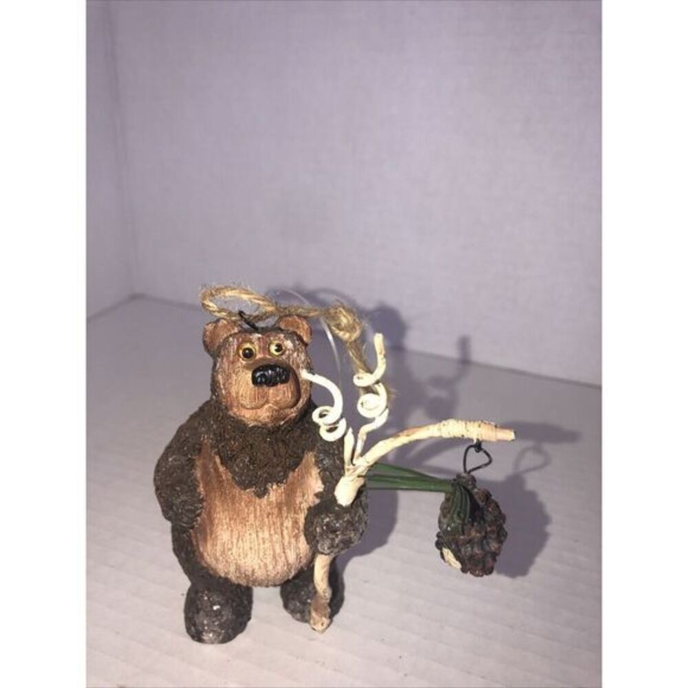 Brown Bear Resin Figurine‎